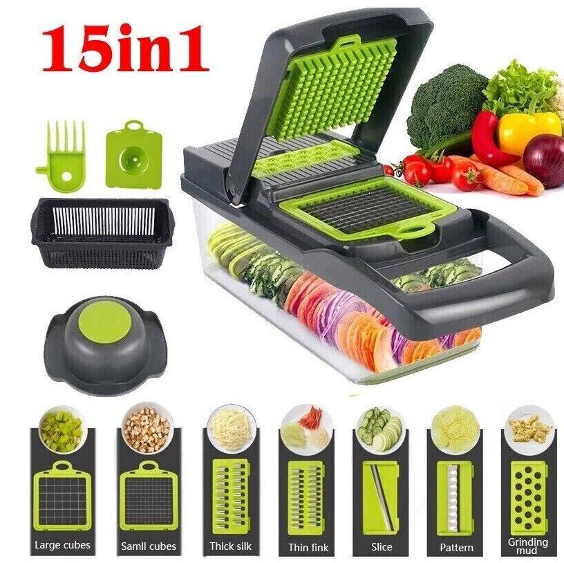 15 in 1 Fruit and Vegetable Chopper