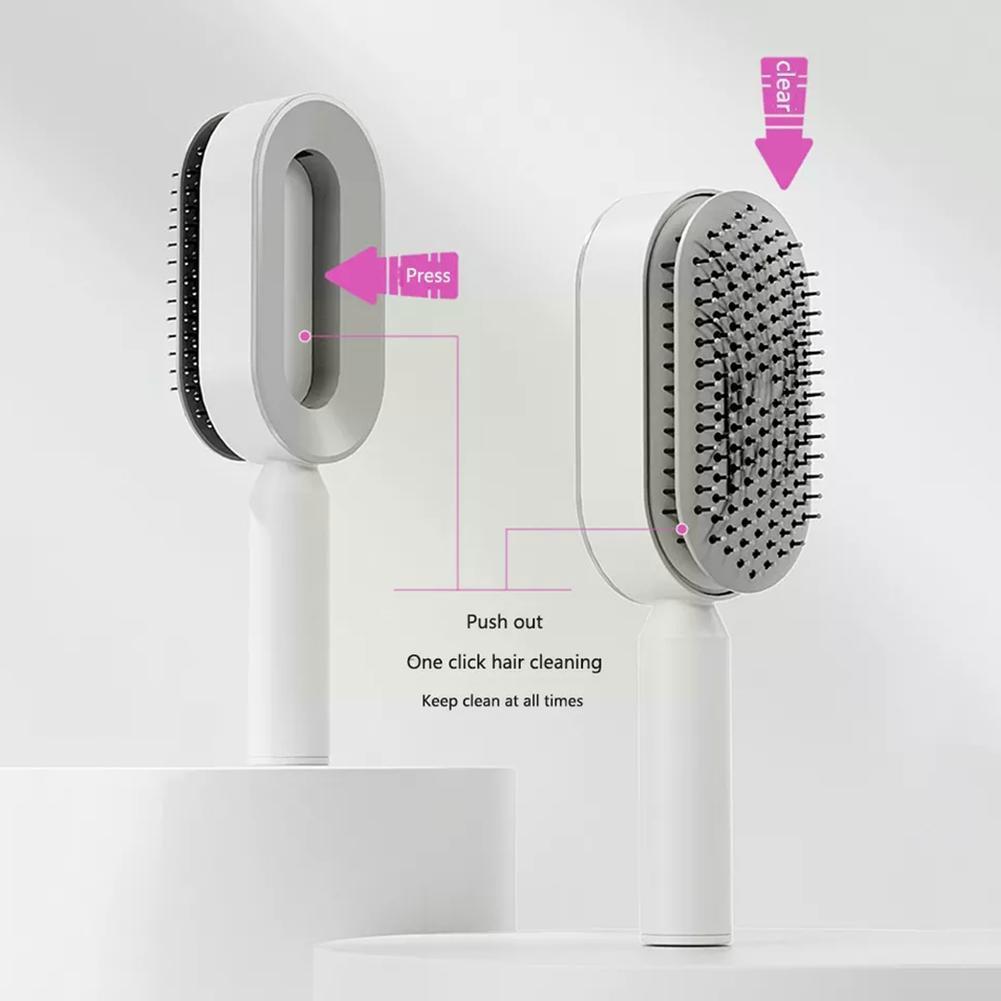 Self-Cleaning Hair Brush